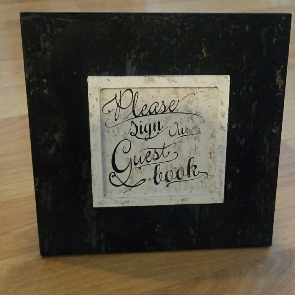Guest sign